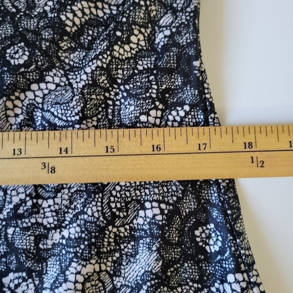 Lacey floral Print Babydoll Chemise/Lingerie in size Large George - Picture 8 of 9